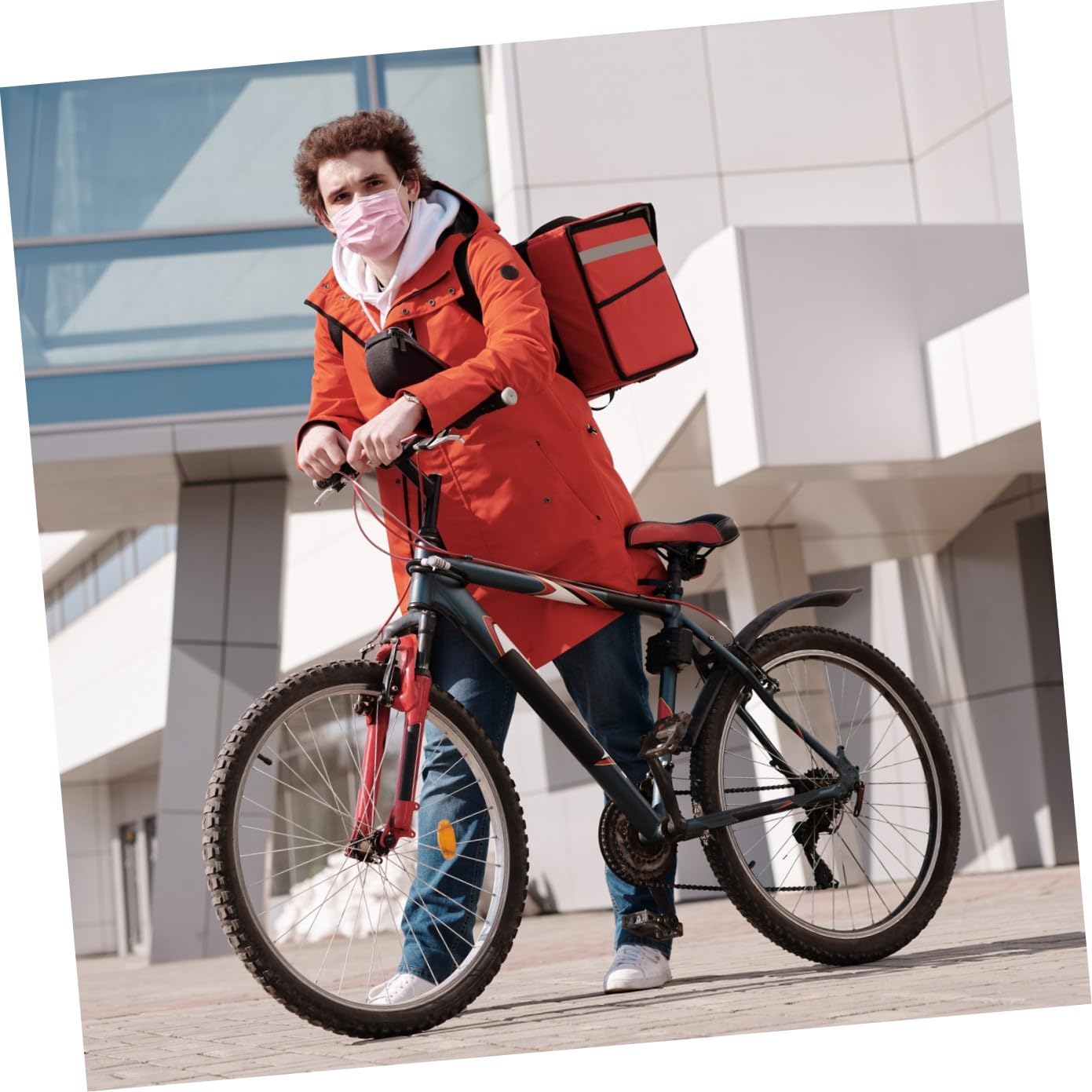 BESPORTBLE 5pezzi Protezione Catena Bici Silicone Paracatena per Mountain e Bici Stradali Facile da Installare Resistente e Pratico