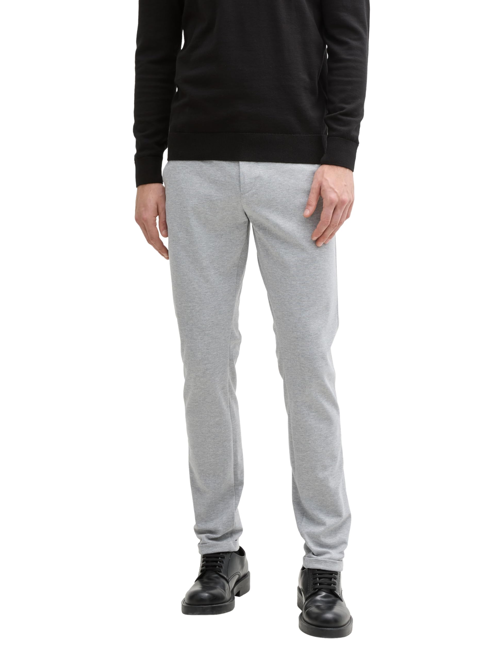 TOM TAILOR Men's Jersey Travis Slim Fit Chino Trousers