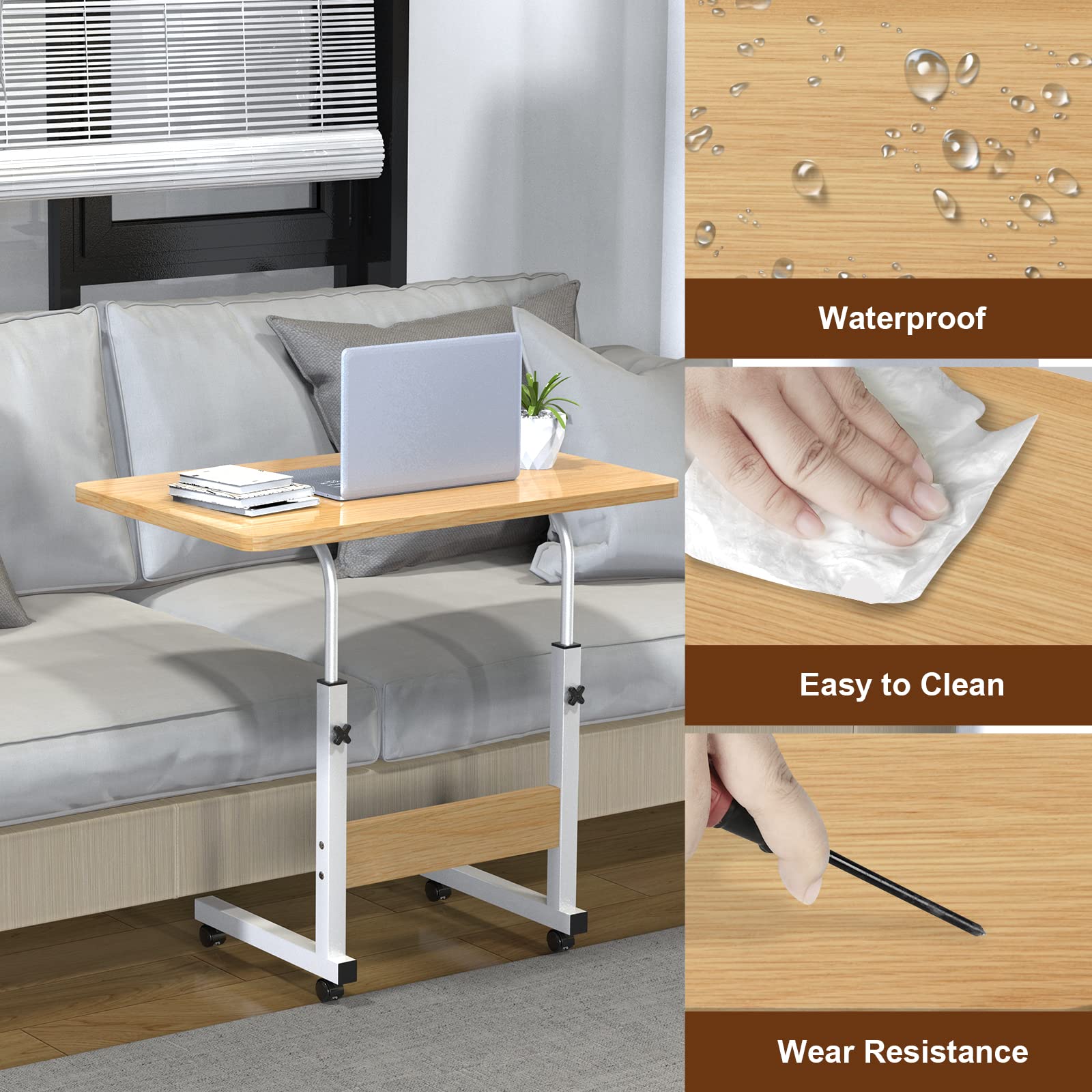 Scrivania Angolare A L HOMCOM 150x150x76 Cm - Piano In Truciolato, Struttura In Acciaio, Piedini Regolabili, Colore Bianco