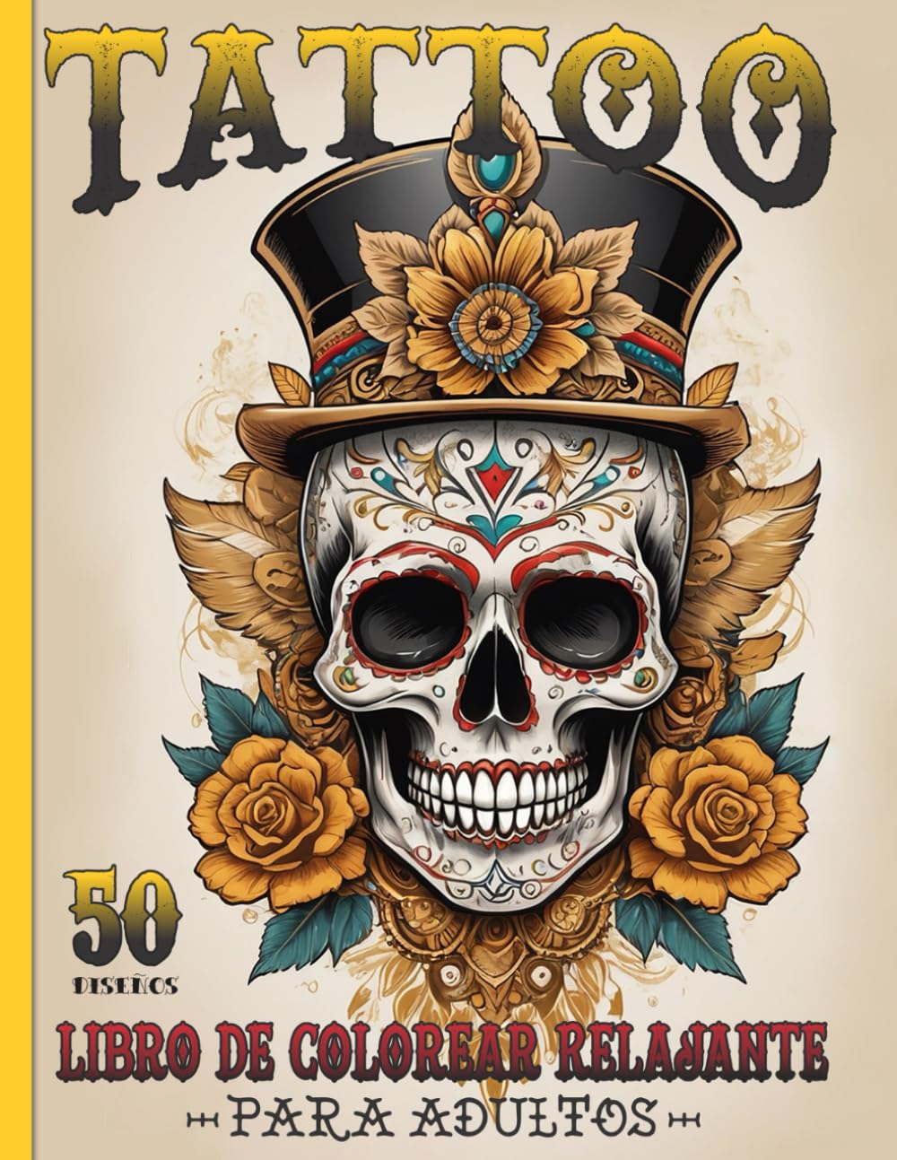 Tattoo: Libro de colorear relajante para adultos