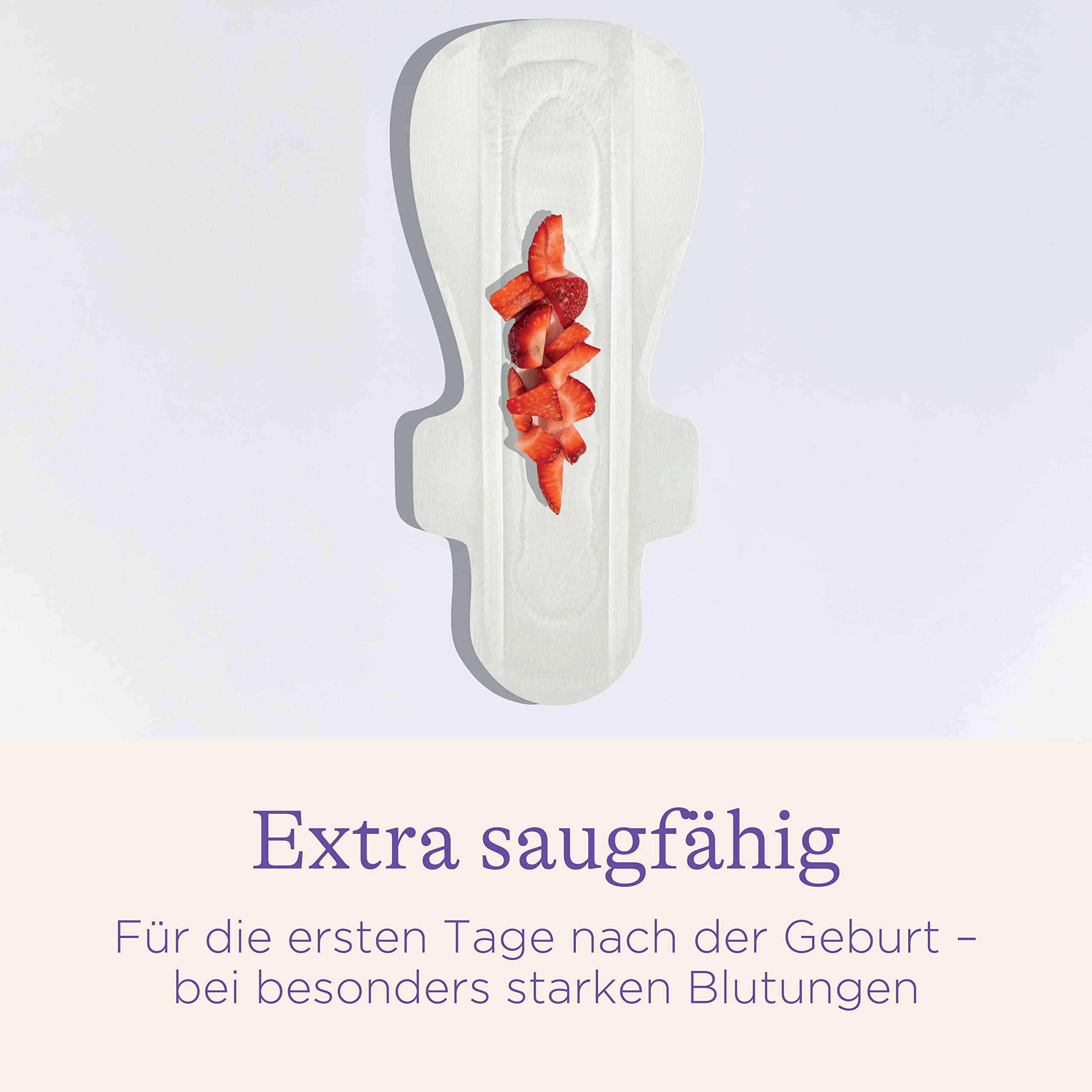 Lansinoh Wochenbett-Einlagen - 60 Stück - extra saugfähig & atmungsaktiv - Wochenbett Binden für starken Wochenfluss & die ersten Tage nach der Geburt