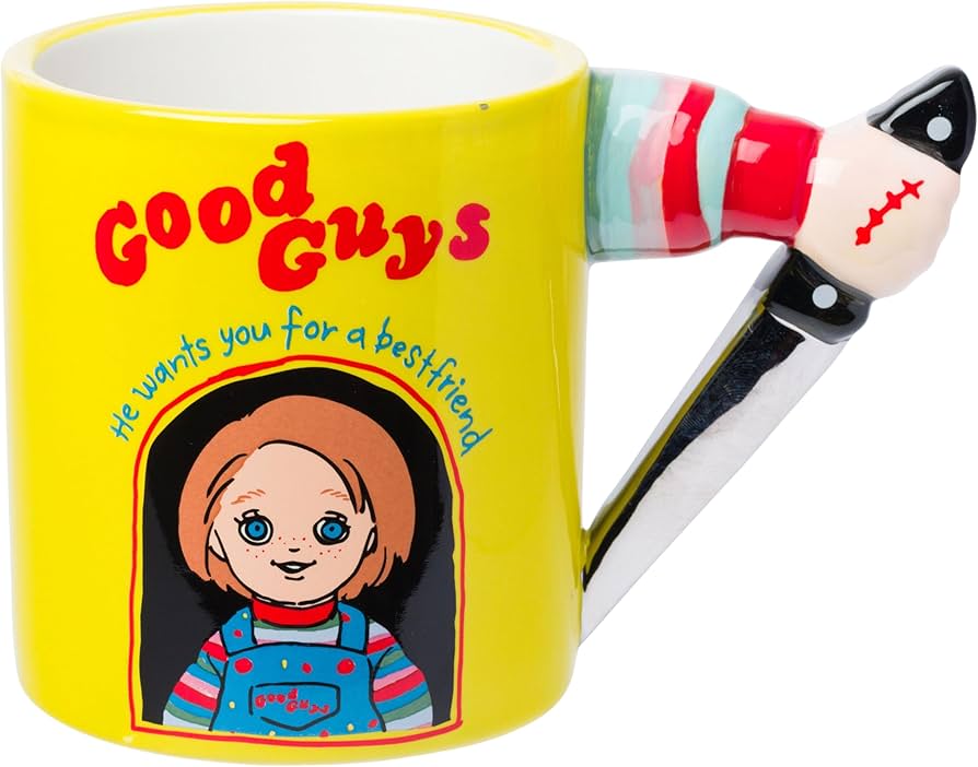 Amazon.com | Silver Buffalo Chucky Horror Scary Good Guys He Wants