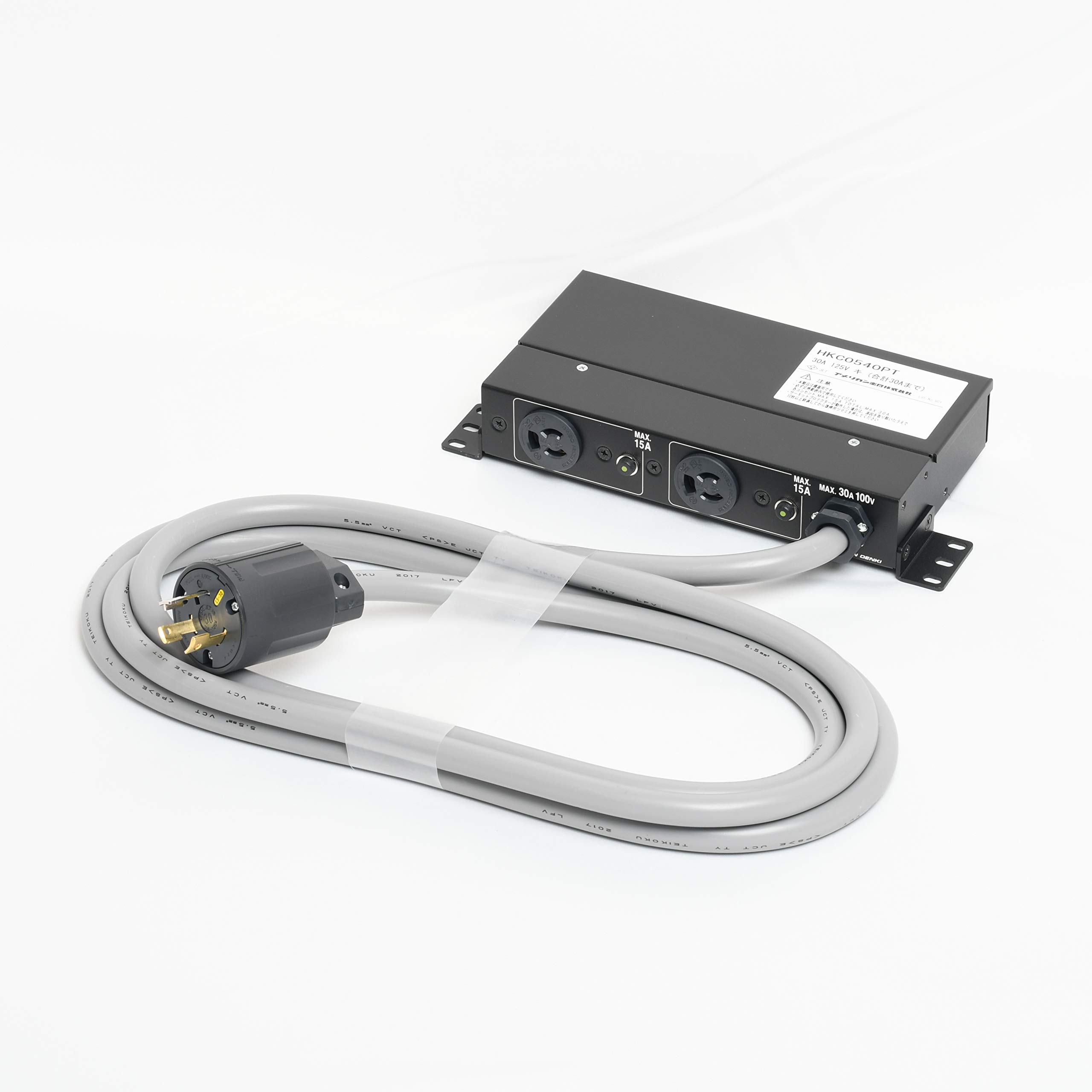 2つセット　アメリカン電機　1U　コンセントバー　HKC2650PT HKC2650PT | 1Uコンセントバー（NEMA L6-15・20） | アメリカン