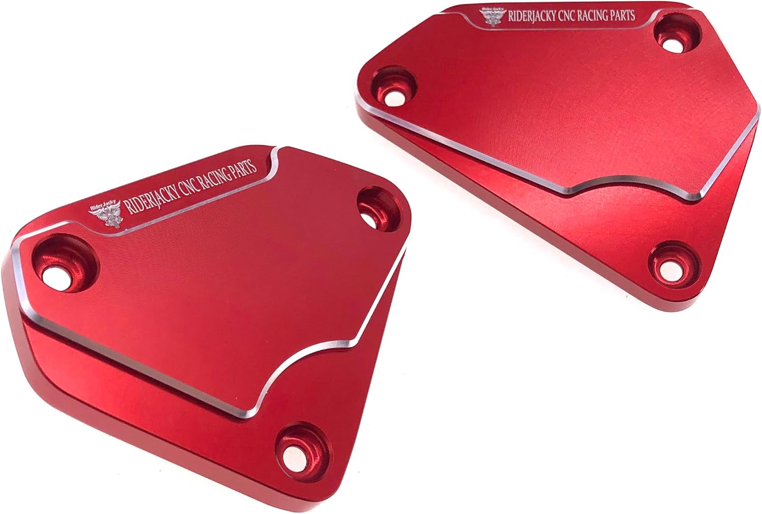 Compatible For Ducati 749 749S 749R 749F 999 999S 999R 999F 2003 2004 2005 2006 Motorcycle Front Brake Clutch Master Cylinder Fluid Reservoir Cover (Red)