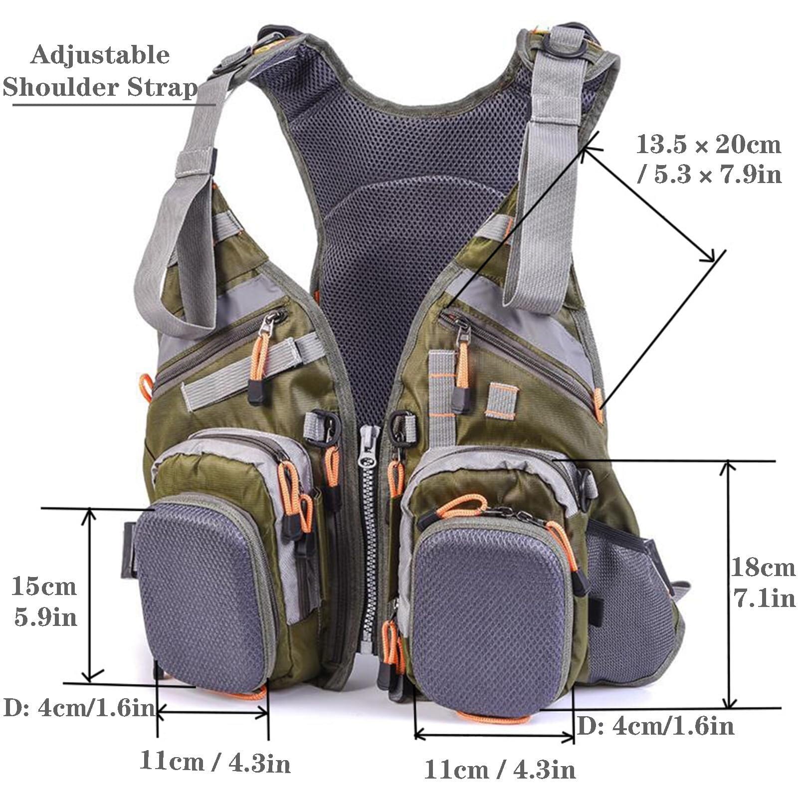 Unisex Hohe Auftriebskraft Tragbar Schwimnweste 3 in 1 Umwandelbarer Rucksack Abnehmbare EPE Einlage für Seefischen Kajak Bootfahren Wassersport Sicherheit
