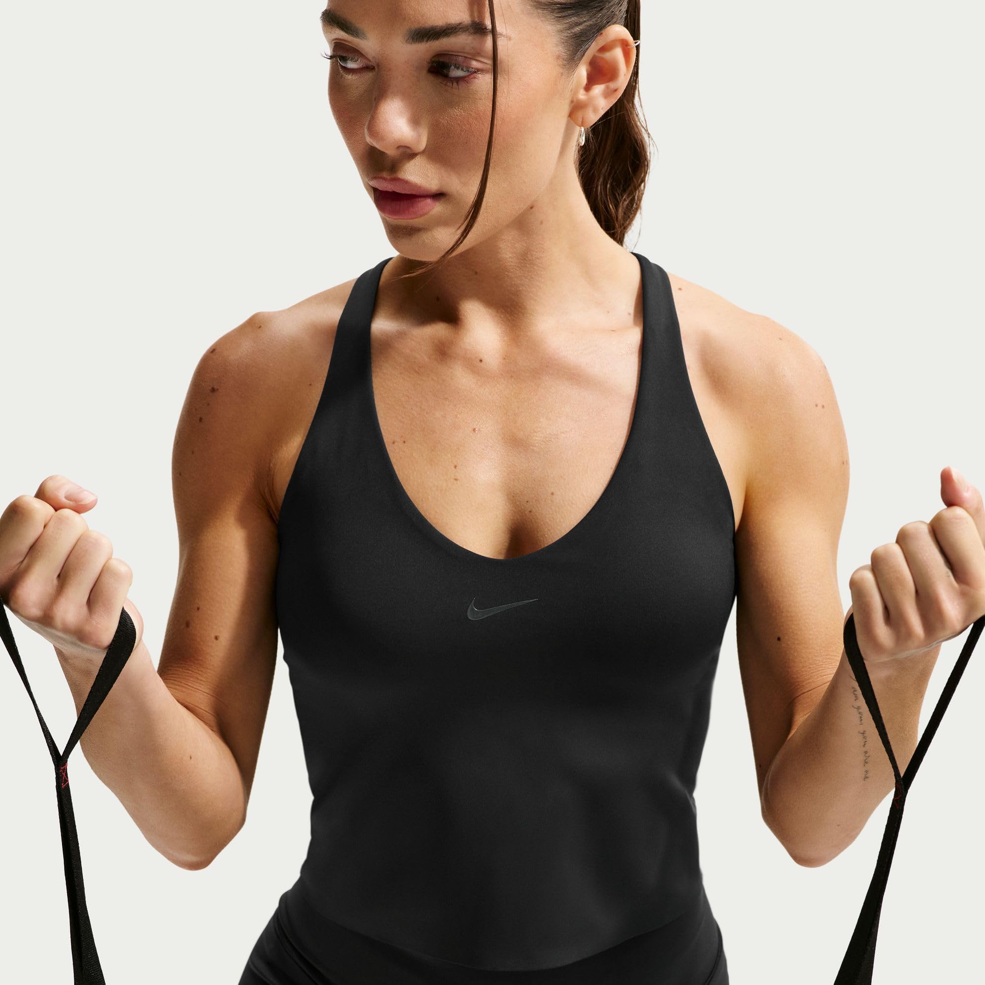 NIKE Biustonosz sportowy Kobiety Nike Universa Women's Medium-support Padded Sports Bra Tank