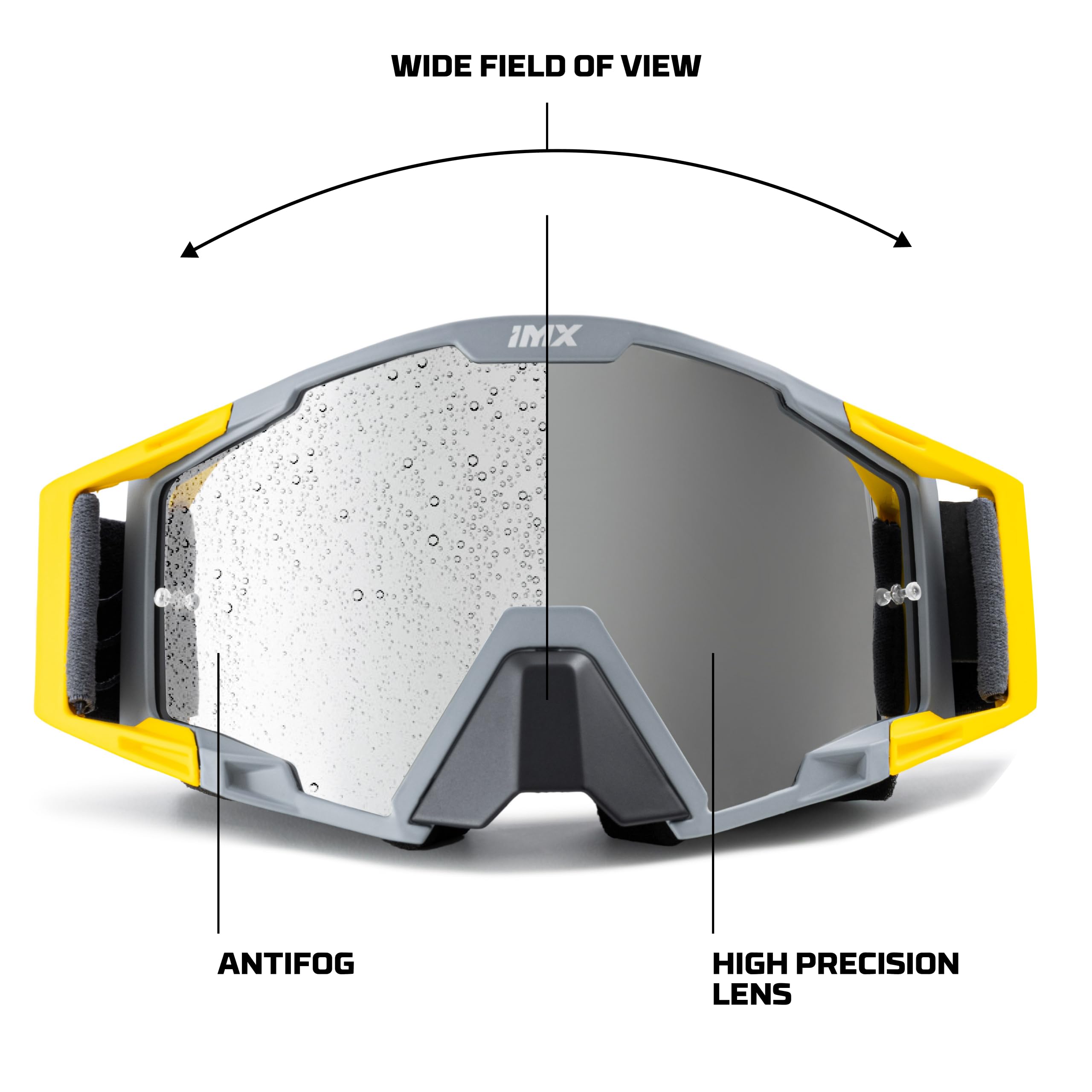 IMX Goggle Arena – Visera dark smoke + Clear