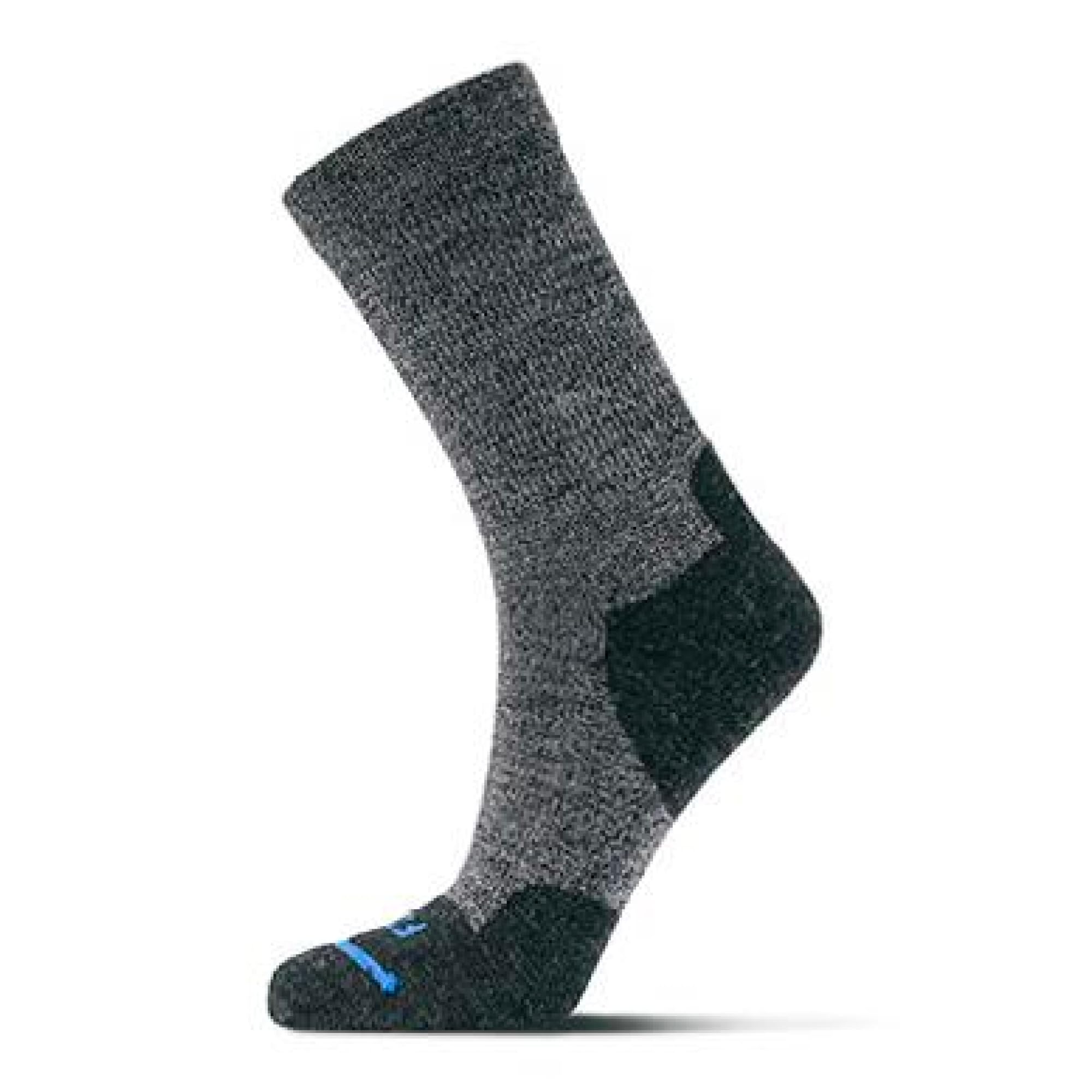 FITS Light Cushion Crew Socks, Sweat & Odor Resistant, Temperature Regulating Merino Wool Hiking Socks