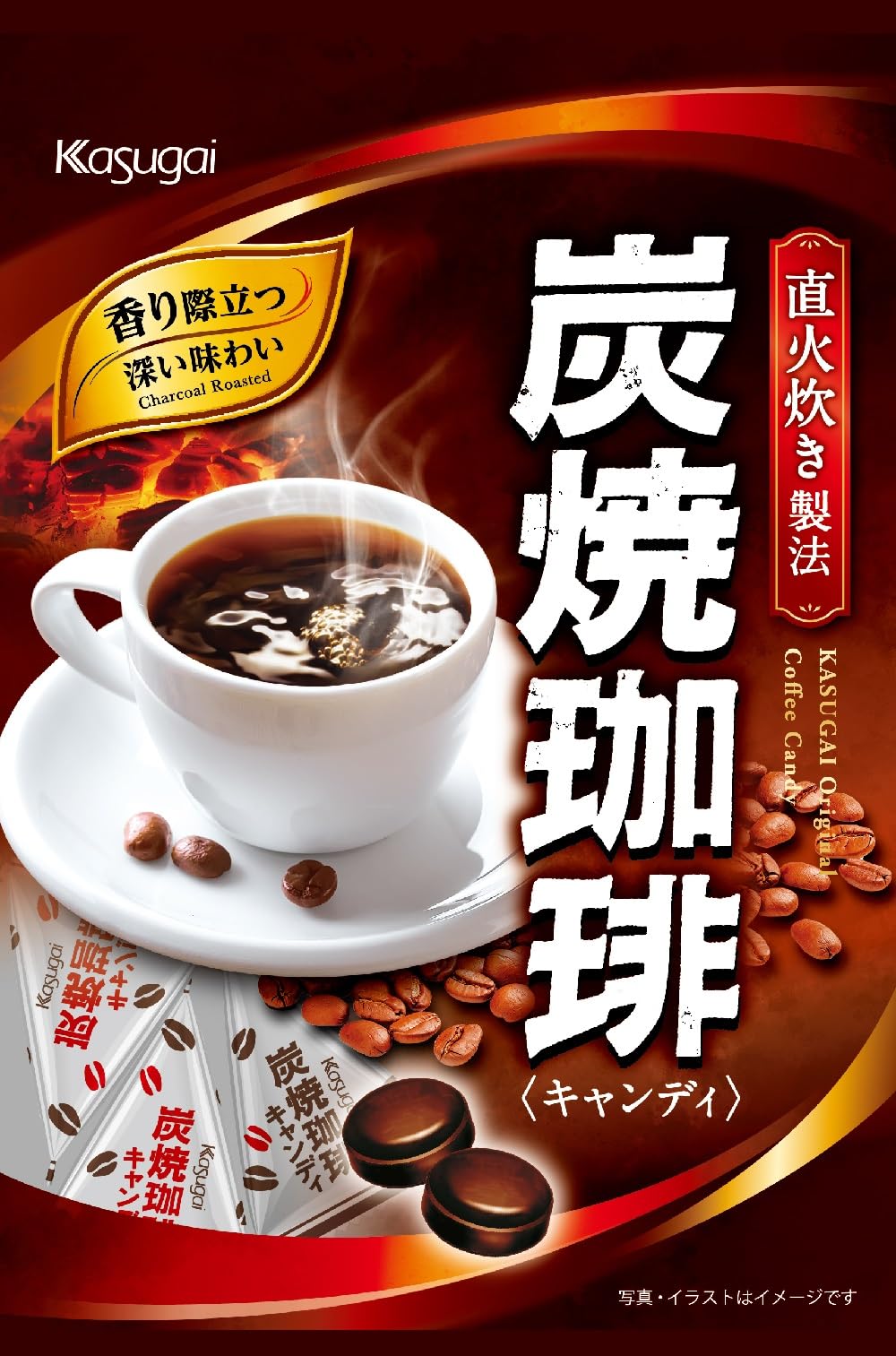 春日井製菓 炭焼珈琲 100g×12袋