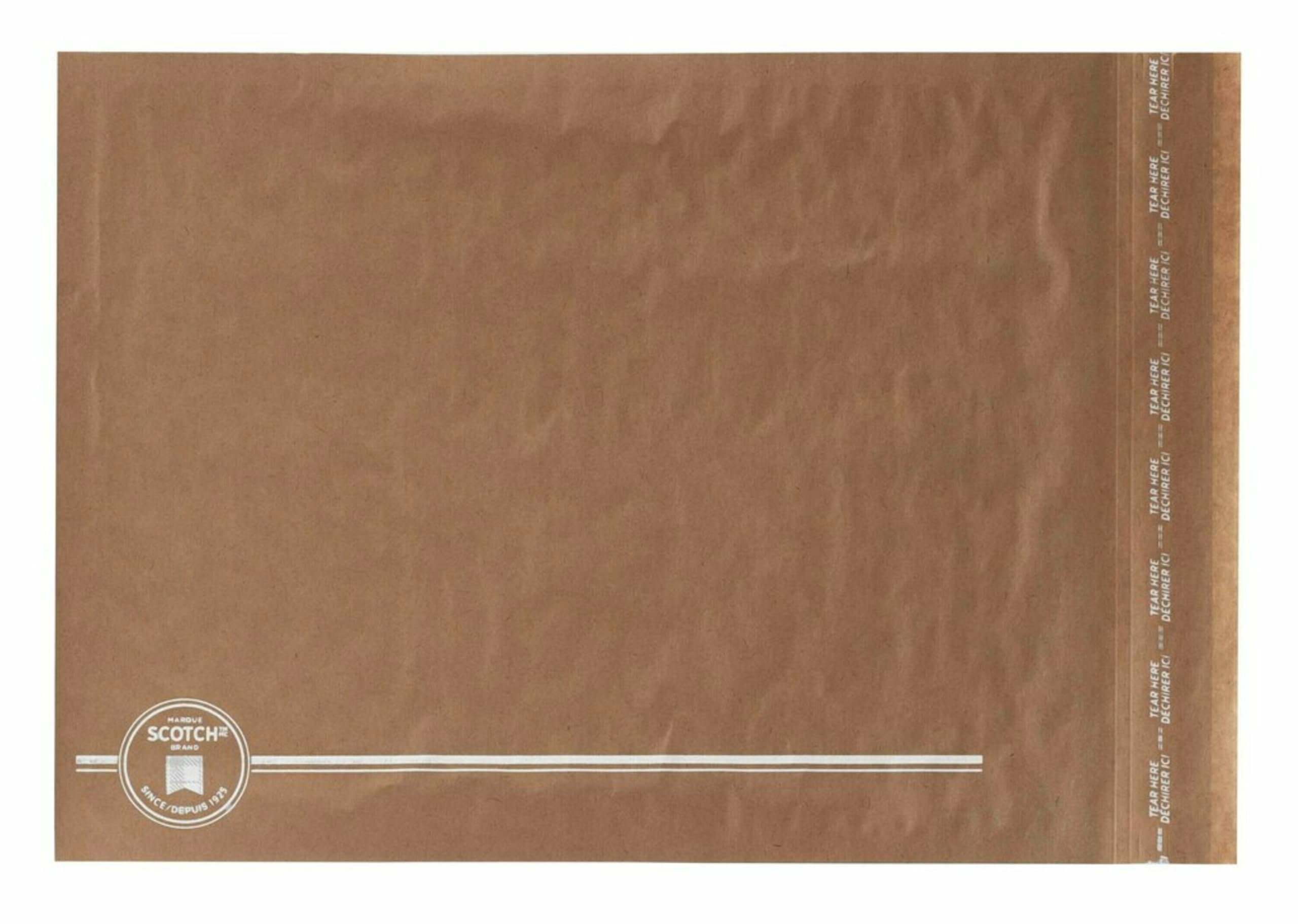 Scotch Recycelbare, gepolsterte Versandtaschen an der Bordsteinkante, 26,7 x 37,5 cm, ähnlicher Aufprallschutz wie herkömmliche Luftpolsterversandtaschen, 10 Stück