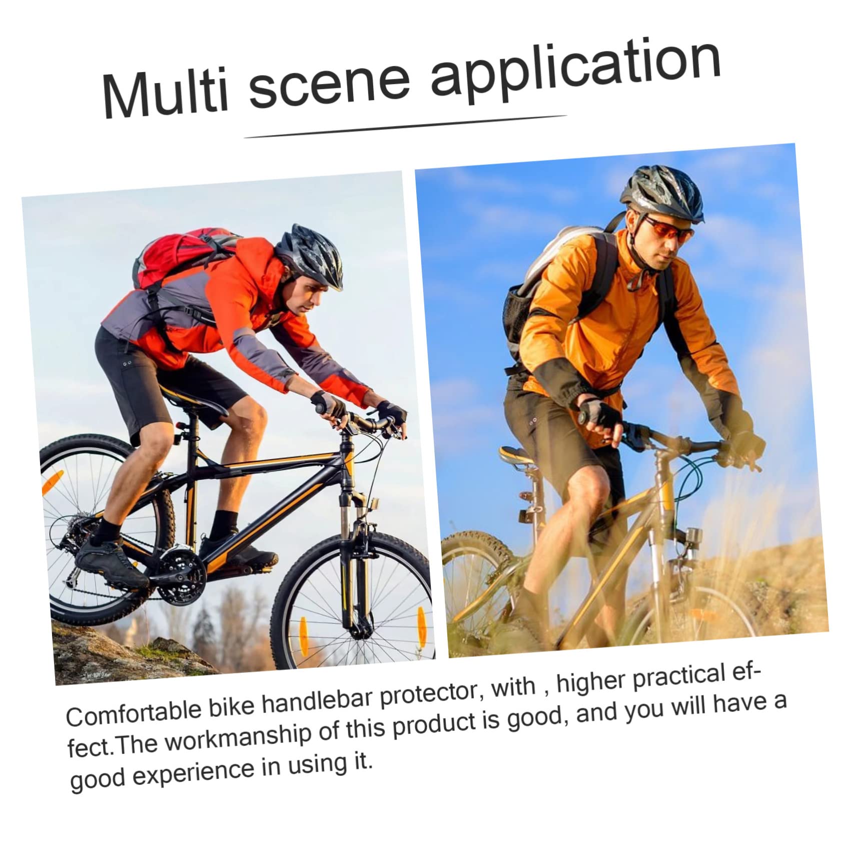 Poignées De Guidon Antidérapantes pour Vélos Housse De Protection pour Mountain Bike Confort Lors Sorties