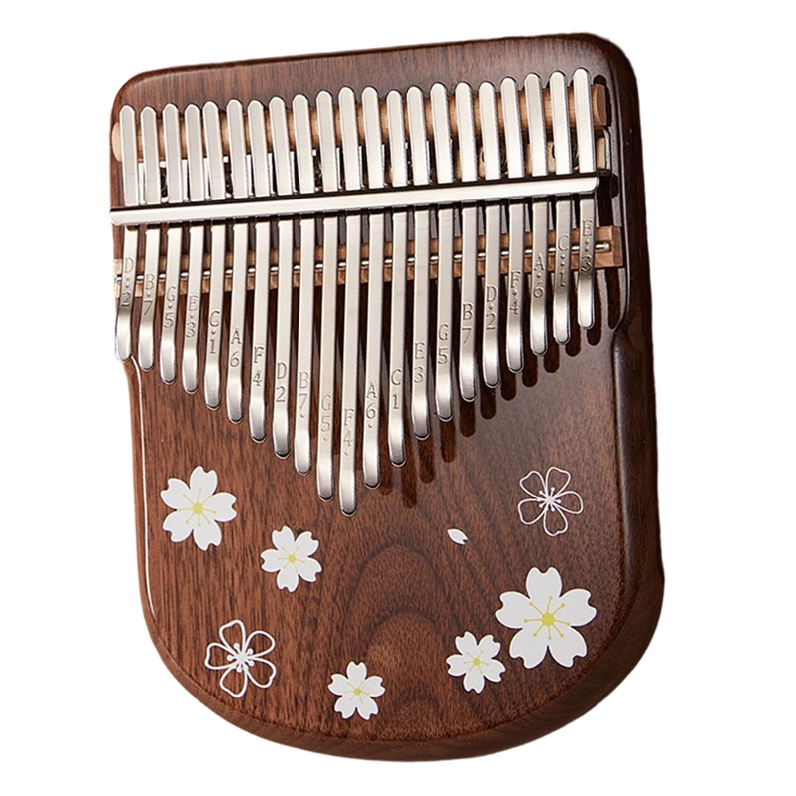 17 21 Tone Kalimba Instrument Do Ćwiczeń Dla Początkujących Przeznaczony Do Profesjonalnego Występu(21 bk walnut)