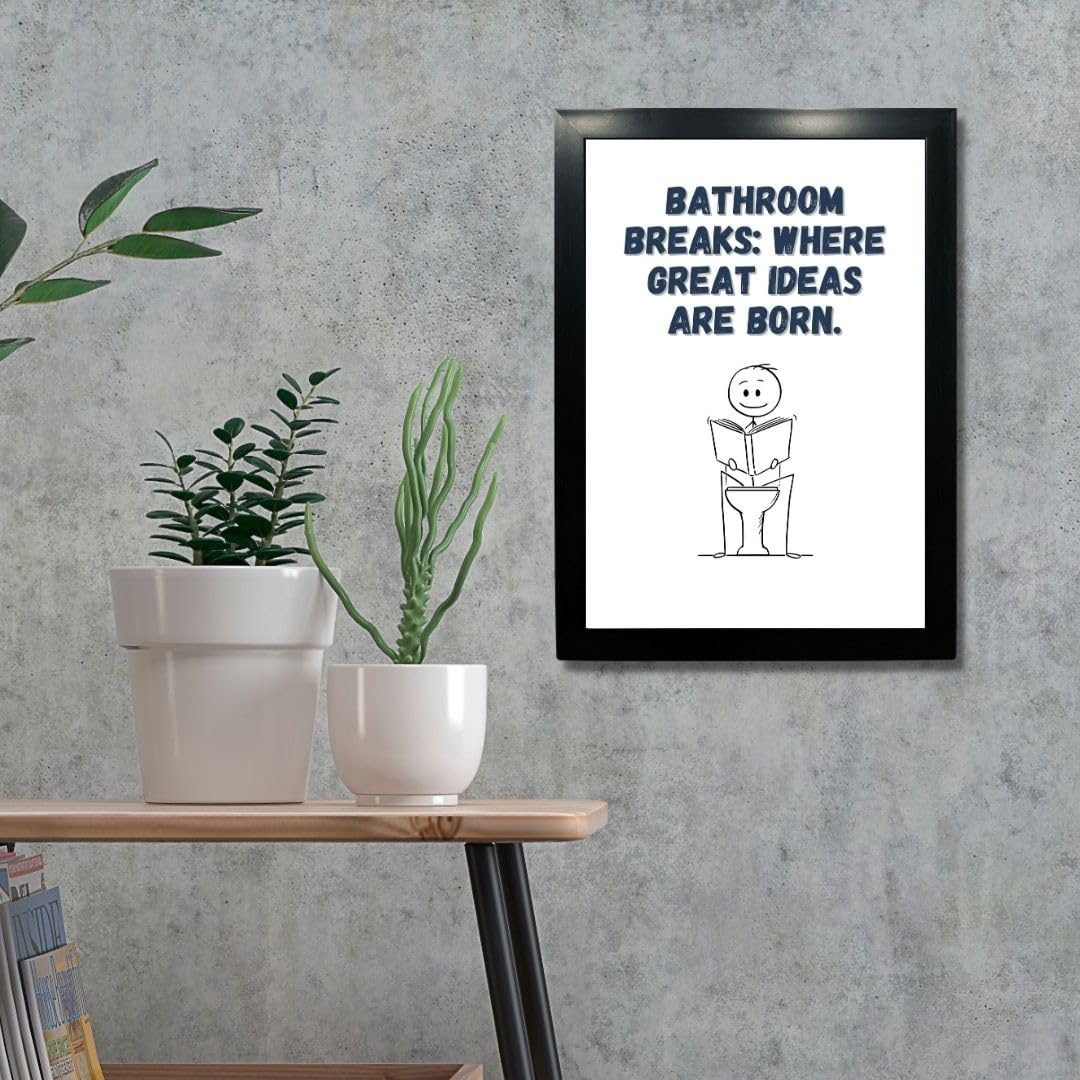 Framed Bathroom Posters - Motivational Quotes -3