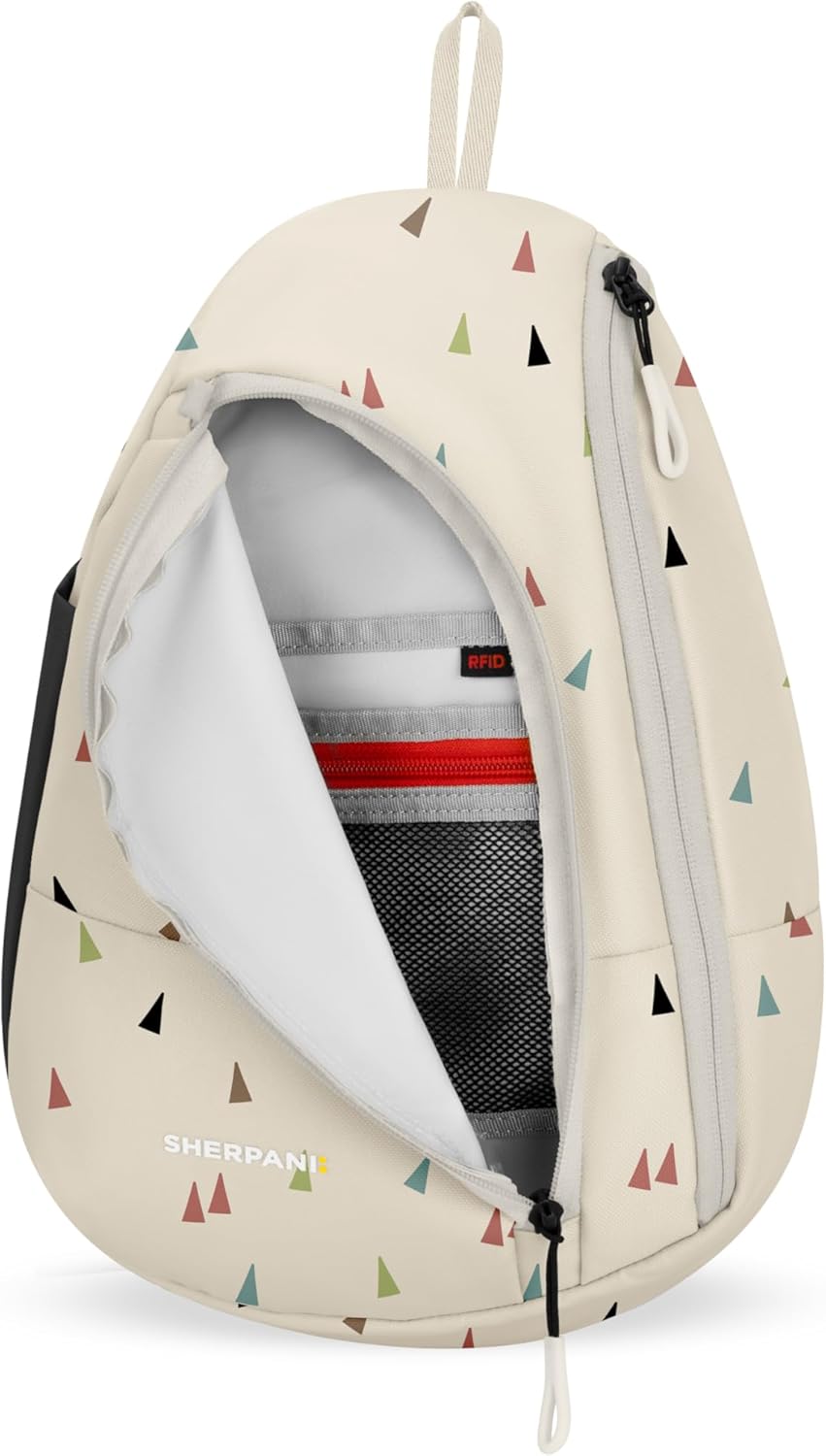 Sherpani Wayfarer, Small Convertible Sling Backpack, 8L Travel Bag, Shoulder Sling Purse, Travel Gifts for Women