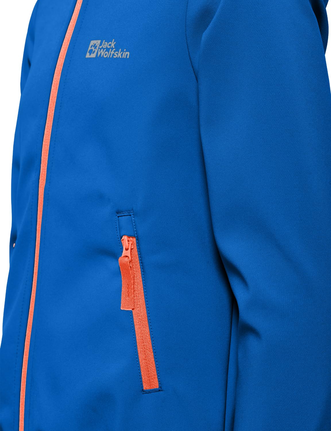 Jack Wolfskin Unisex Kinder Fourwinds Jacket Kids, Crisp Cobalt, 104
