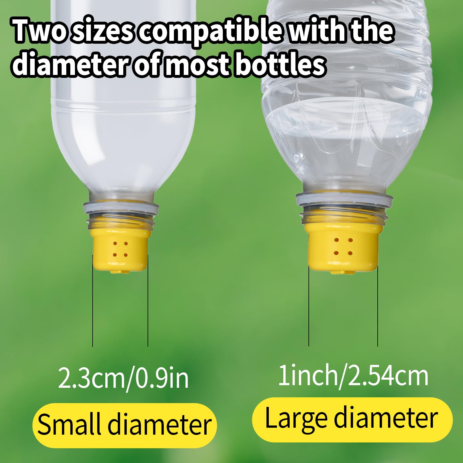 2PCS Portable Bidet for Travel Camping Backpacking - Universal Water Bottle Bidet for Backcountry Hiking with Adjustable Flow — view 3