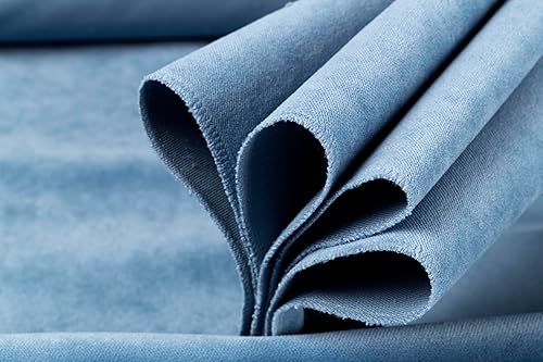 Miniatura 5 de Liz Jordan-Hill The Yard, tela de tapicería de terciopelo bronceado de lujo, lavable con agua, resistente a las manchas, material de tapicería para