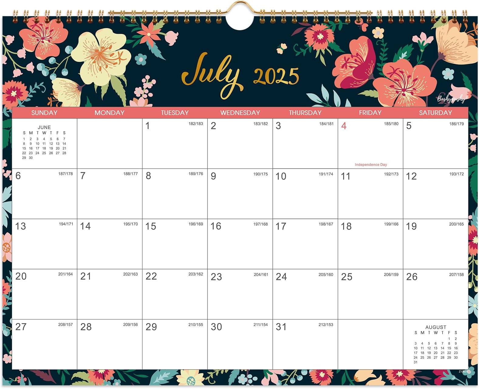 Calendar 20252026 Wall Calendar 20252026, Jul. 2025