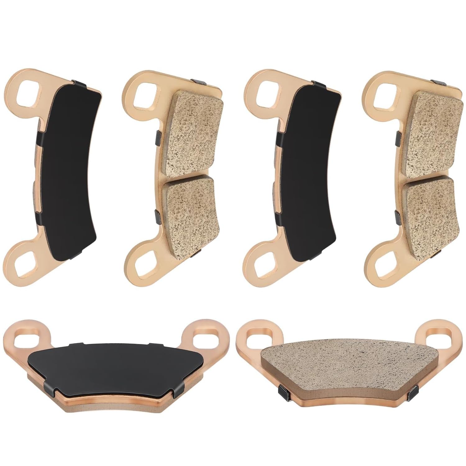 Anteriore e Posteriore Pastiglie Freno Sintered per Polaris Outlaw 450 525 2007-2011