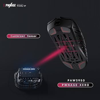 Amazon.com: PWNAGE Trinity Wireless Gaming Mouse 8kHz - 39
