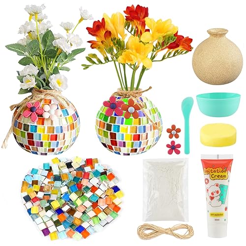 2 Set DIY Mosaic Craft Kits Mosaic Art and Craft
