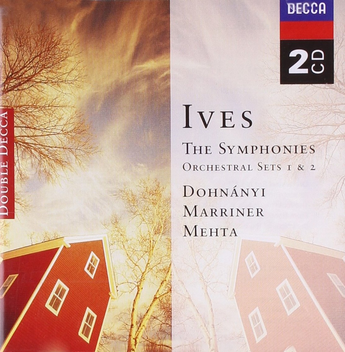 Ives: Symphonies / Orchestral Sets 1 & 2 [Audio CD] Dohnányi/Mehta/Marriner; IVES, CHARLES and Zubin Mehta