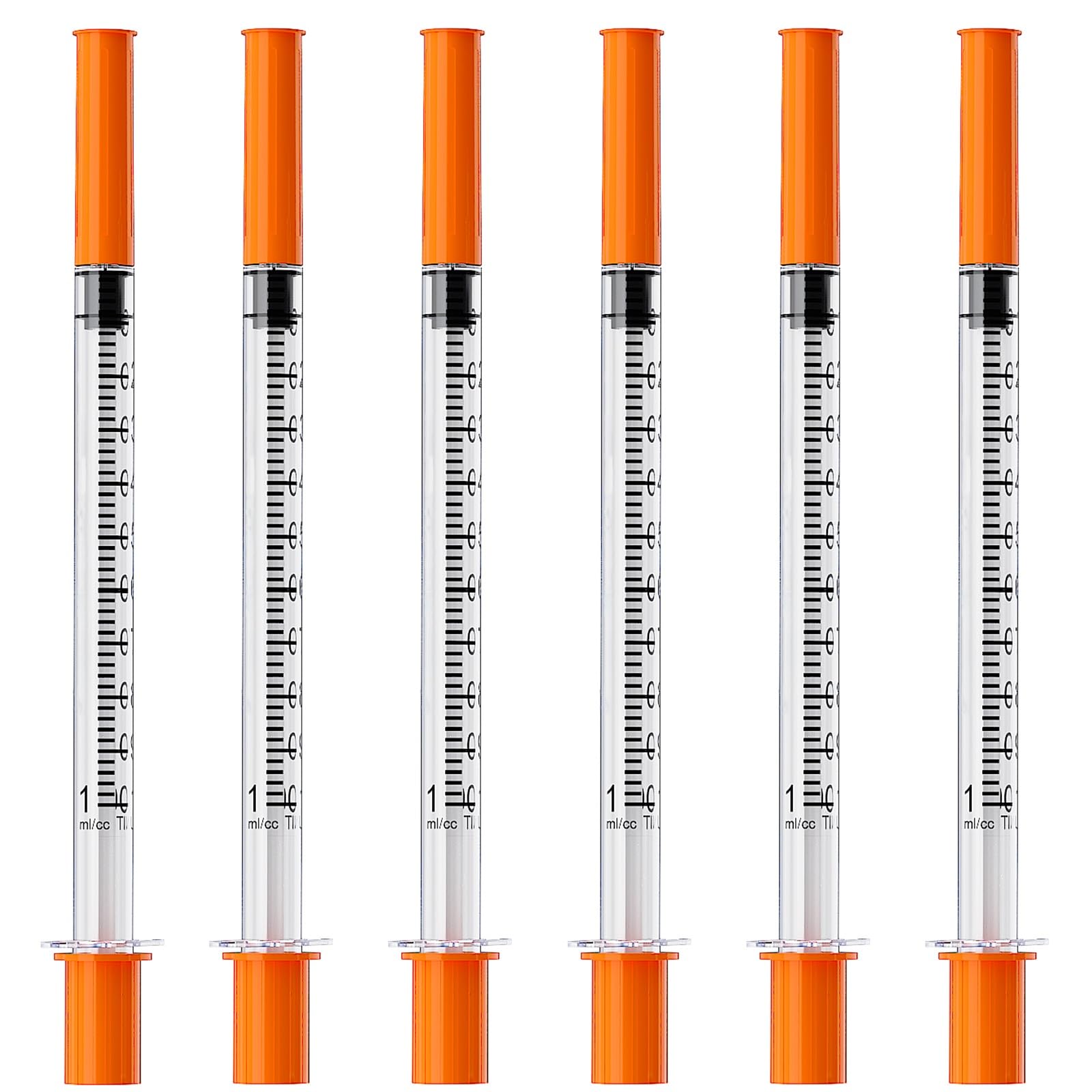 Amazon.com: U-100 1mL/cc Lab Syringes with Needle, 29G 1/2