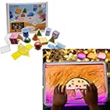STEM and Creativity Set | 3D Geometric Shapes & Light Table for Kids Manipulative 16