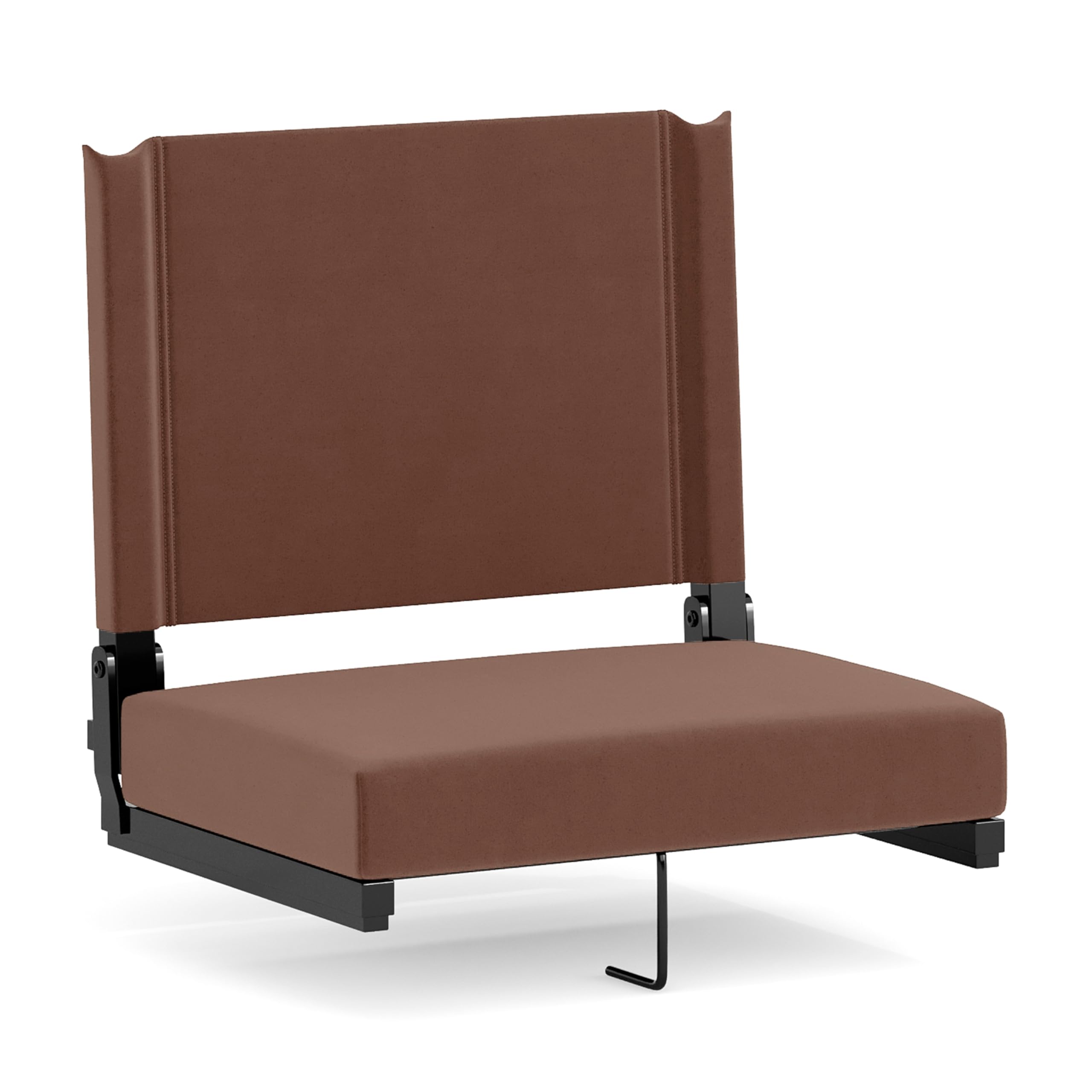 Flash Furniture Brown / Set of 1 / Ultra-Padded Stadium Seats & Cushions