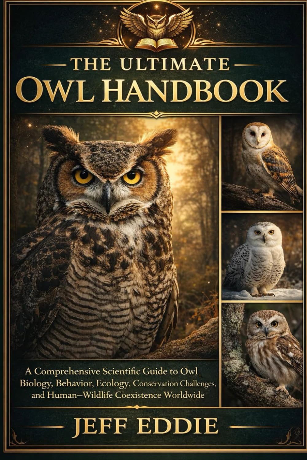 THE ULTIMATE OWL HANDBOOK: A Comprehensive Scientific Guide to Owl Biology, Behavior, Ecology, Conservation Challenges, and Human–Wildlife Coexistence Worldwide