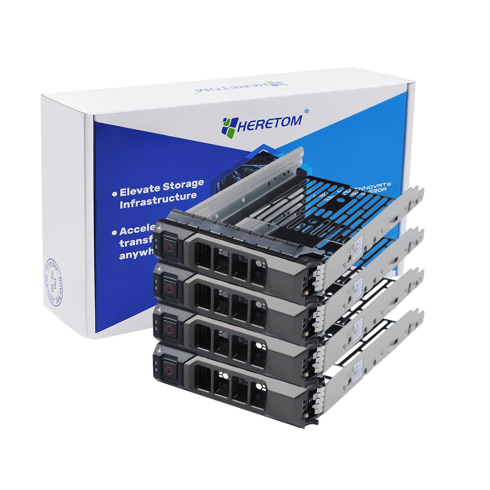 Amazon.com: 4-Pack Hard Drive Tray Caddy KG1CH 0KG1CH HDD Caddy