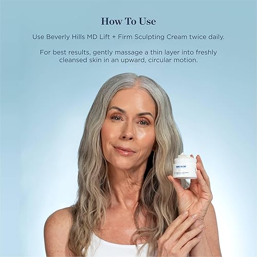 Miniatura 6 de Beverly Hills MD Crema escultora Lift & Firm - Tensa y tonifica la piel, loción antienvejecimiento para una tez suave e hidratada, levanta y suaviza