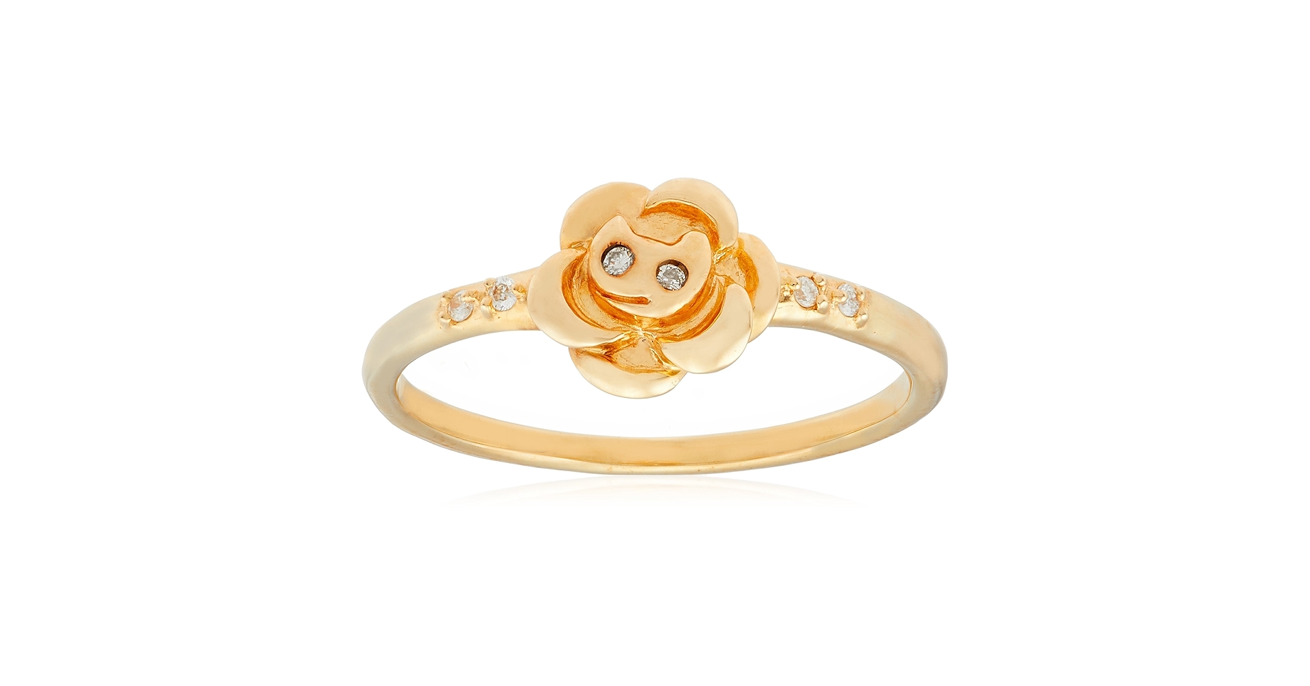 K10イエローゴールド ネコリング　ローズクォーツ/ ツモリチサト ジュエリー tsumori chisato JEWELRY（ツモリチサト ジュエリー）の「K10