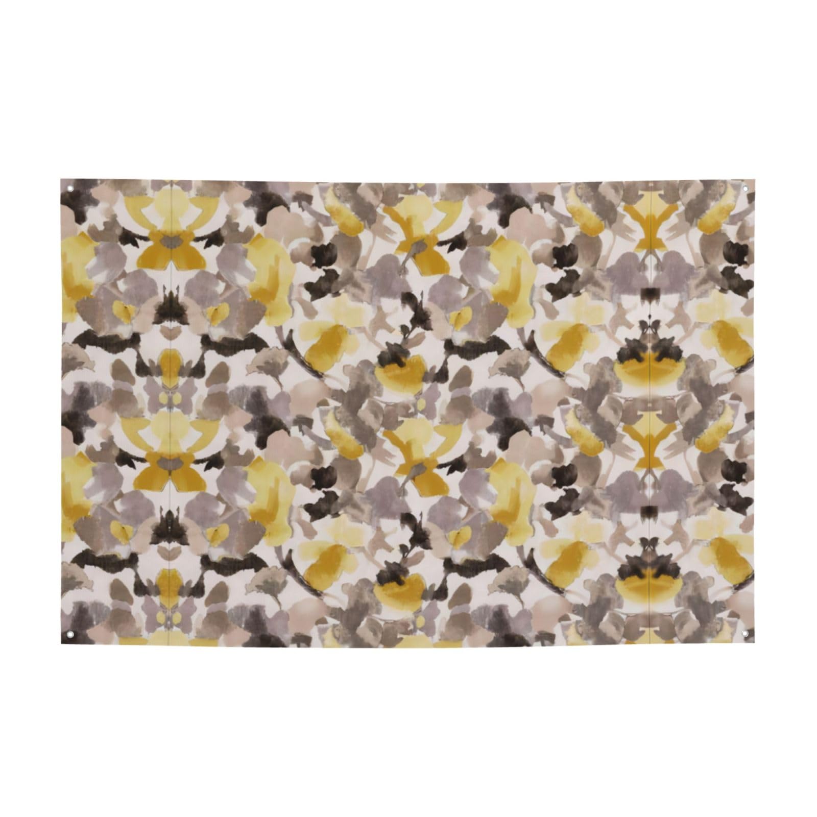 Bannières de fleurs jaunes pour vos fêtes de vacances et intérieurs cosy