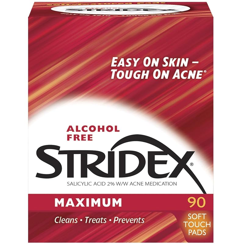 Stridex Daily Care discos faciais com ácido salicílico, 90 unidades — Pacote com 2