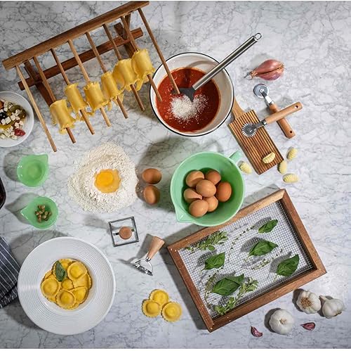 Miniatura 7 de Tablecraft 11085 Gnocchi - Tabla rodante, 9.38 pulgadas de longitud, madera de acacia