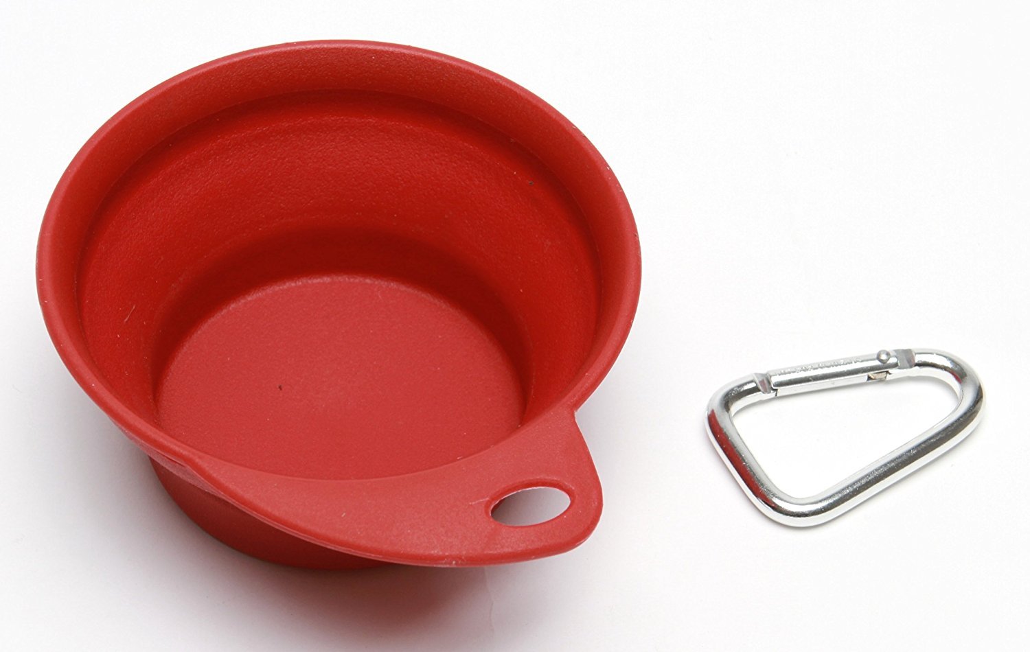 Dexas Popware For Pets Collapsible Travel Cup,Red