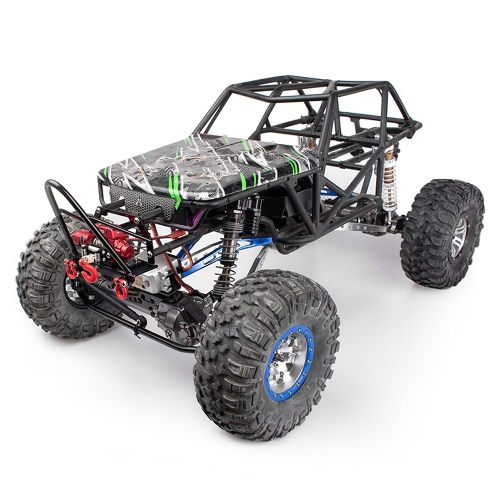 Paraurti RC per Axial per Wraith 90018 90020 90031 1/10 RC Crawler per Buggy Parti Aggiornamento Refit Accessori Paraurti Anteriore Barriera di Protezione