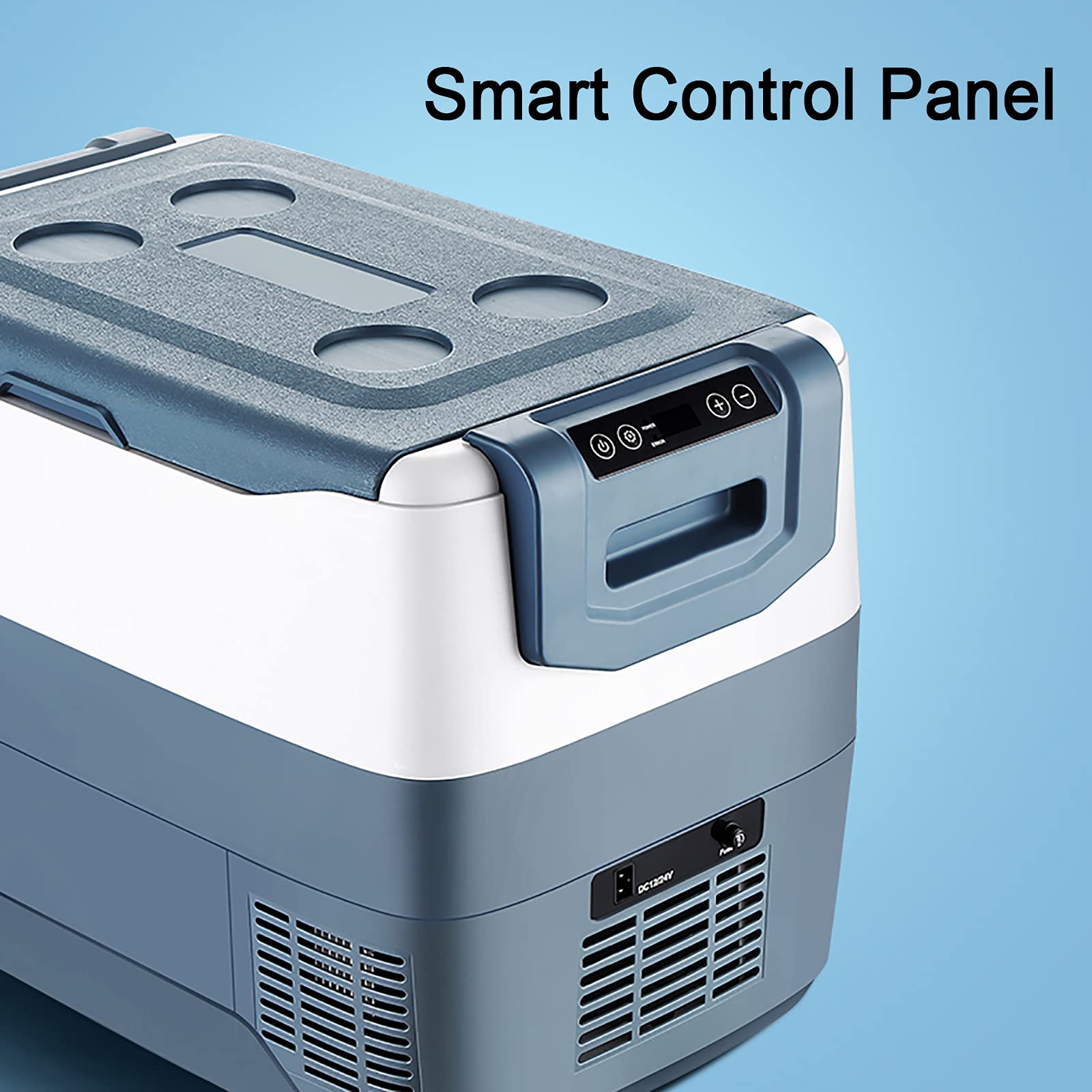 Frigorifero Portatile Elettrico Frigo Freezer Elettrico Portatile Compressore, Mini Frigo per la Guida di Viaggi Pesca All'aperto e per Uso Domestico, Refrigerata e Congelata, 30L / 40L / 50L