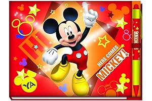 Mickey Mouse Deluxe Autograph Book with Pen