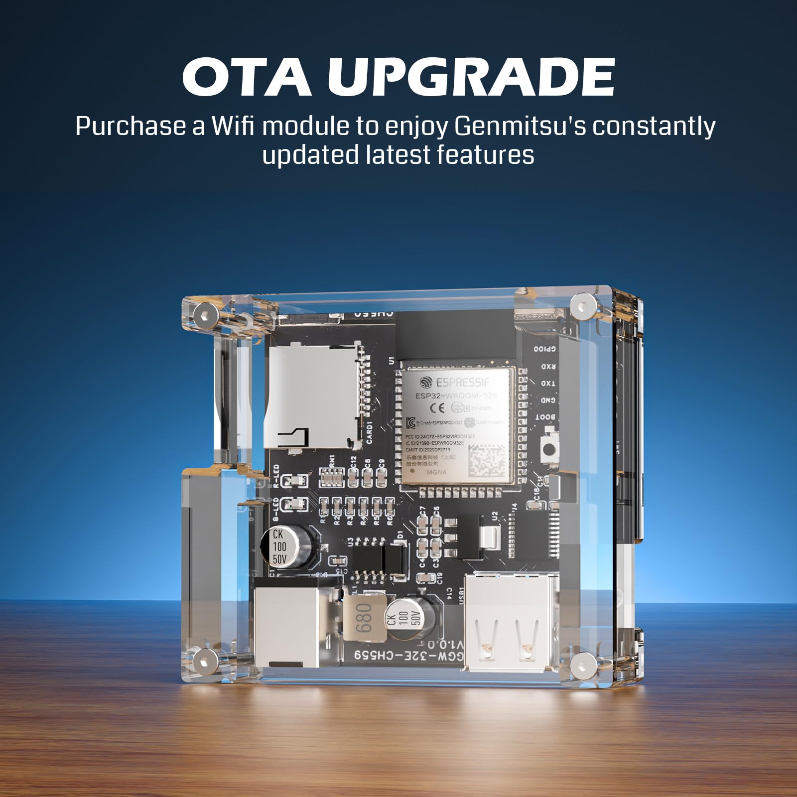 Modulo Wi-Fi Genmitsu Per CNC - Controllo Wireless Via App, USB - Foto 11