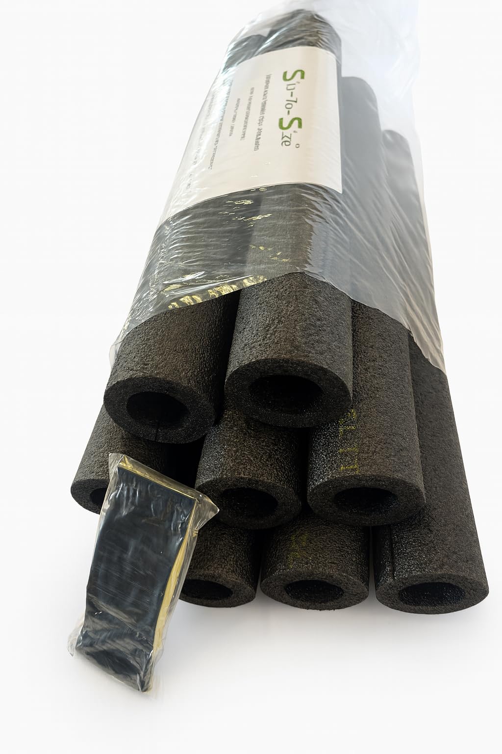 Isolation tubulaire réglable pour tuyau fente taille pour stopper les pertes de chaleur