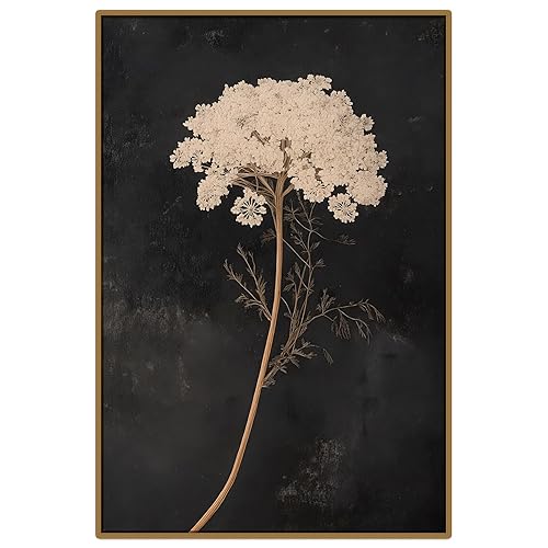 SKTBJWNYK Moody Floral Printable Wall Art Vintage Dark Floral Wall