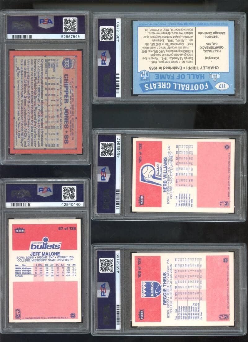 1986-87 Fleer #125 Herb Williams ROOKIE RC PSA 7 Graded Basketball Card NBA 86-87 1986 1987 Indians Pacers