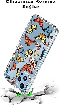 PrintiFy Samsung Galaxy S10 ile Uyumlu 1mm Slim Fit Water Color 2 Baskılı Şeffaf Kılıf