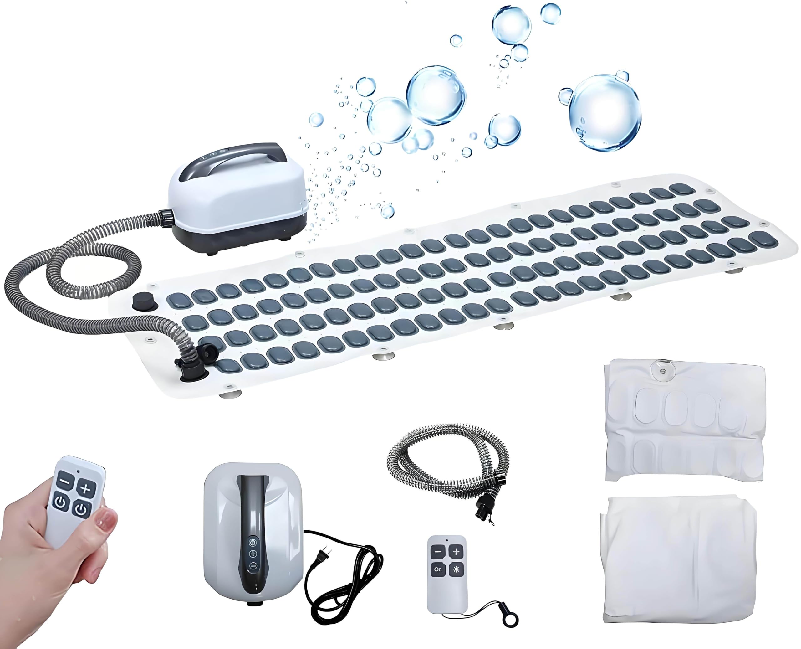 WIANQIAN Spa Bubble Bath Massager, Body Bubble Bath Machine 124cm