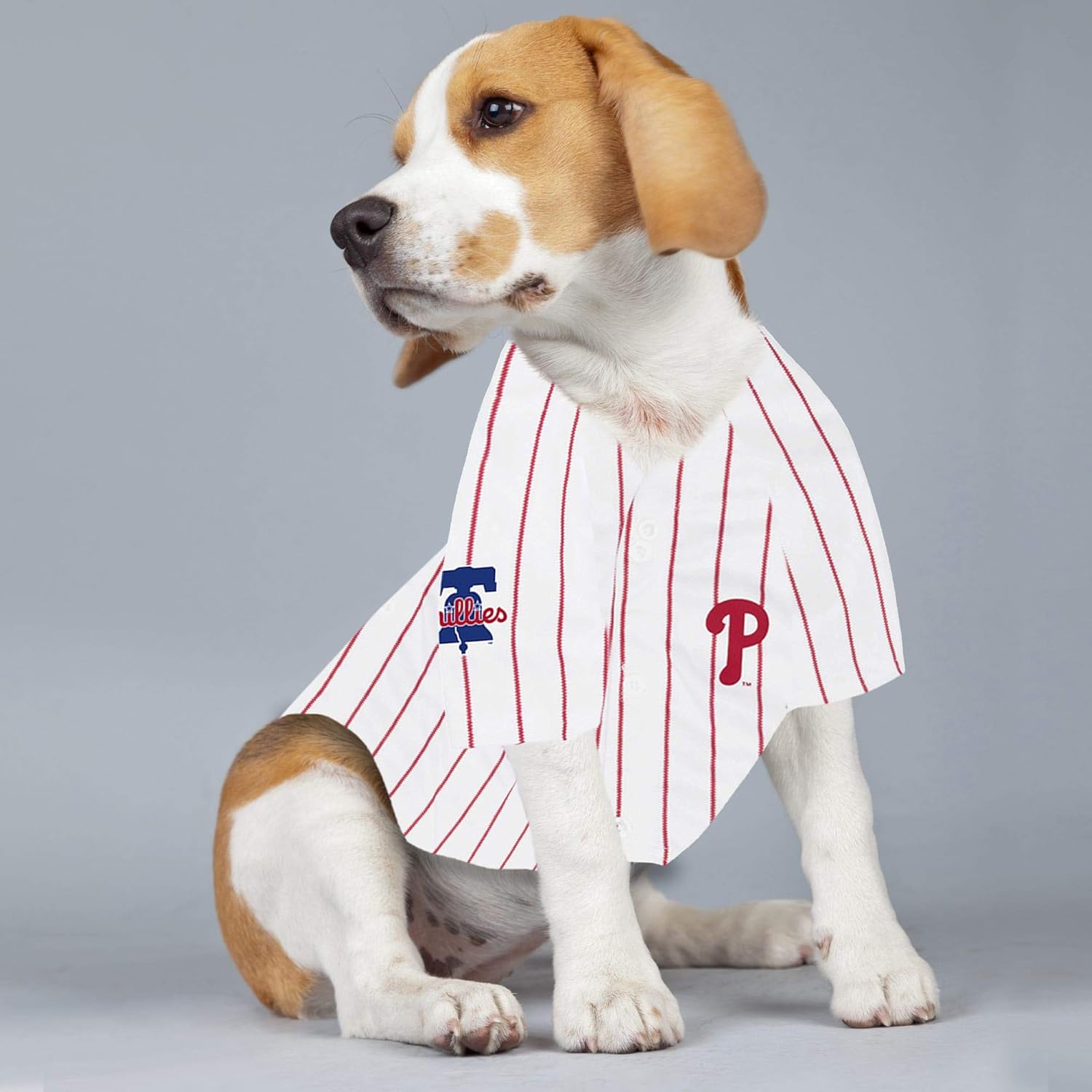 MLBPA - Bryce Aron Max Harper #3 Pet Jersey - MLB Philadelphia Phillies Mesh, Medium
