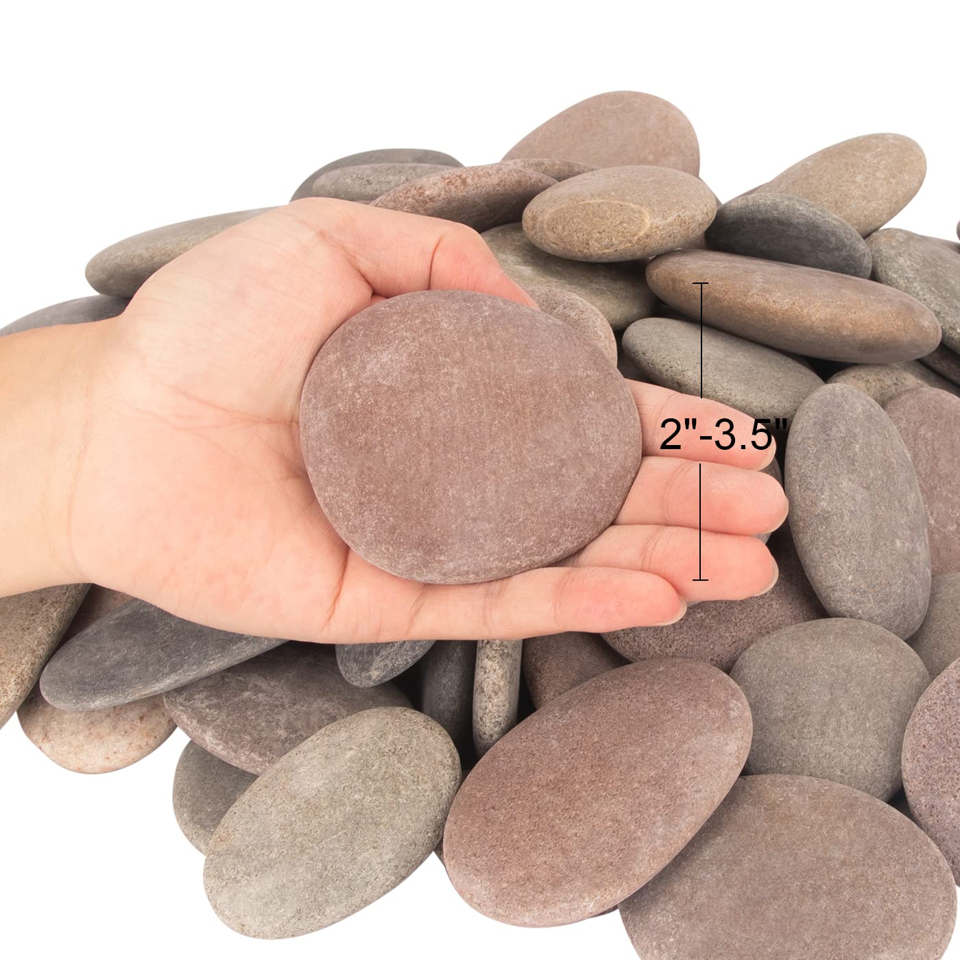 Amazon.com: [About 94 PCS - 100 PCS](18 Pounds) Craft Rocks 