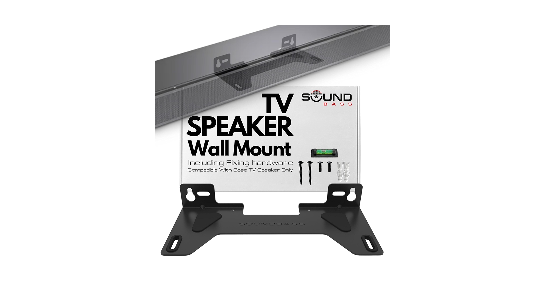 BOSE サウンドバー（壁掛け金具付き）　Solo TV Speaker Amazon.com: Sound Bass TV Speaker Wall Mount Bracket