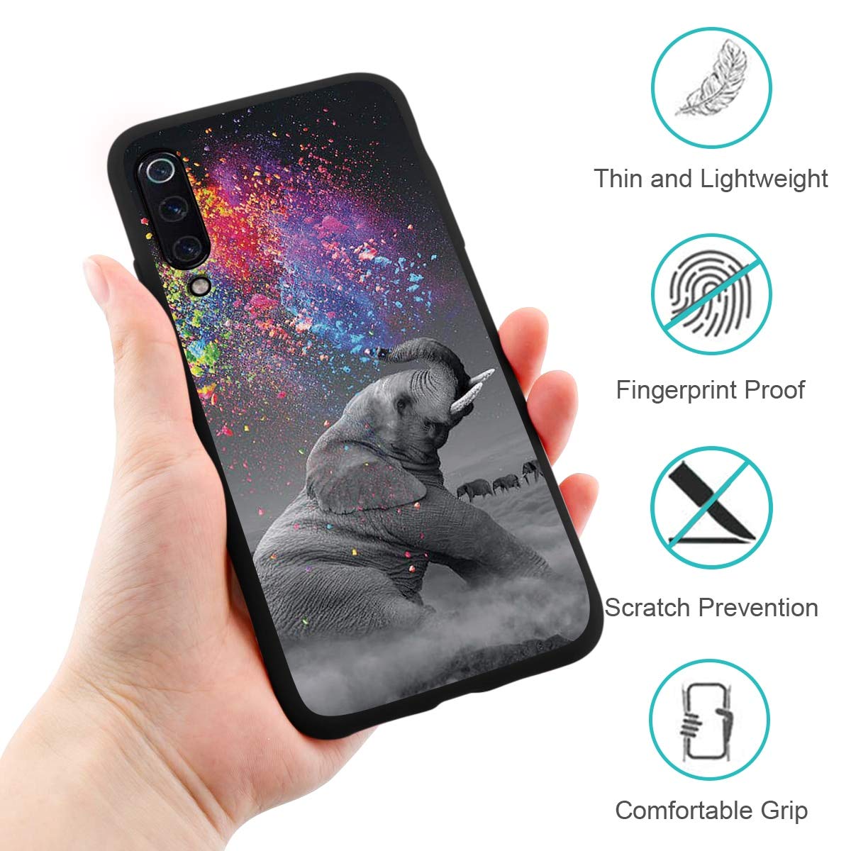 Yoedge Custodia per Xiaomi Redmi Note 9 (4G) 6,53 pollici